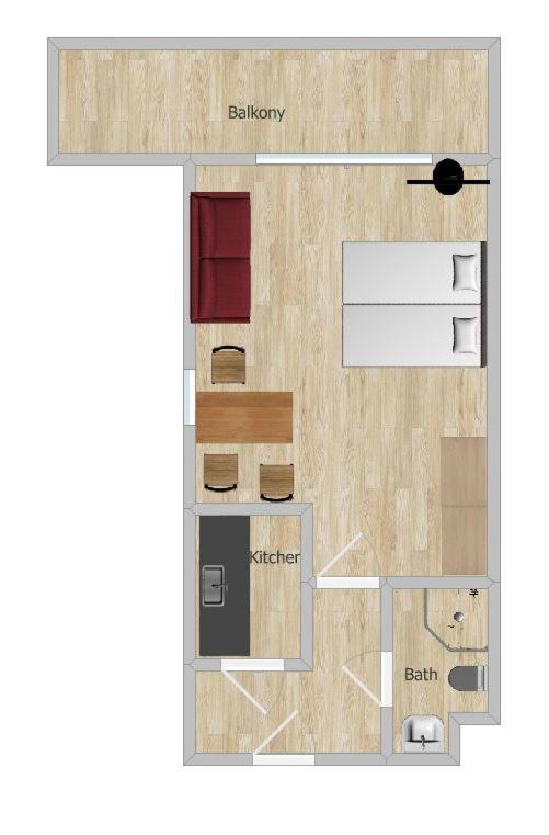 Appartment Breitenau โอเบอร์อัมเมอร์เกา ภายนอก รูปภาพ